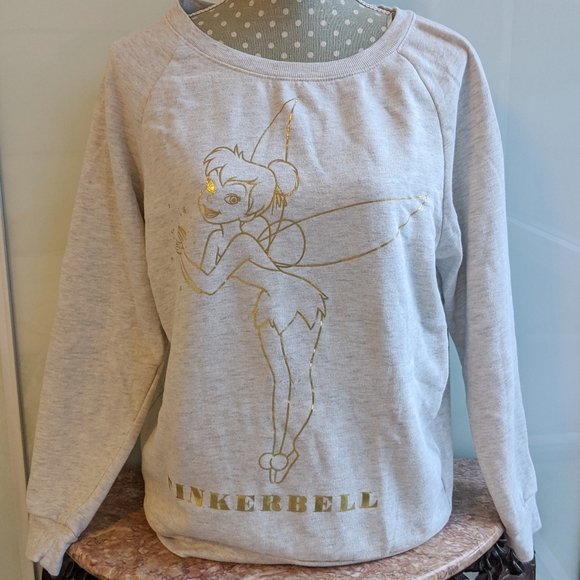 DISNEY x FOREVER 21 Tinkerbell Sweatshirt - Picture 2 of 9